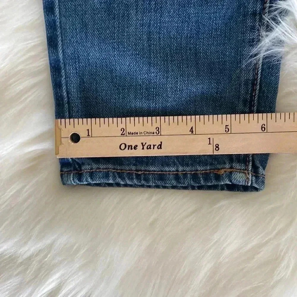 American Eagle perfectly distressed boy crop jean | 4 Button Fly - Picture 7 of 7